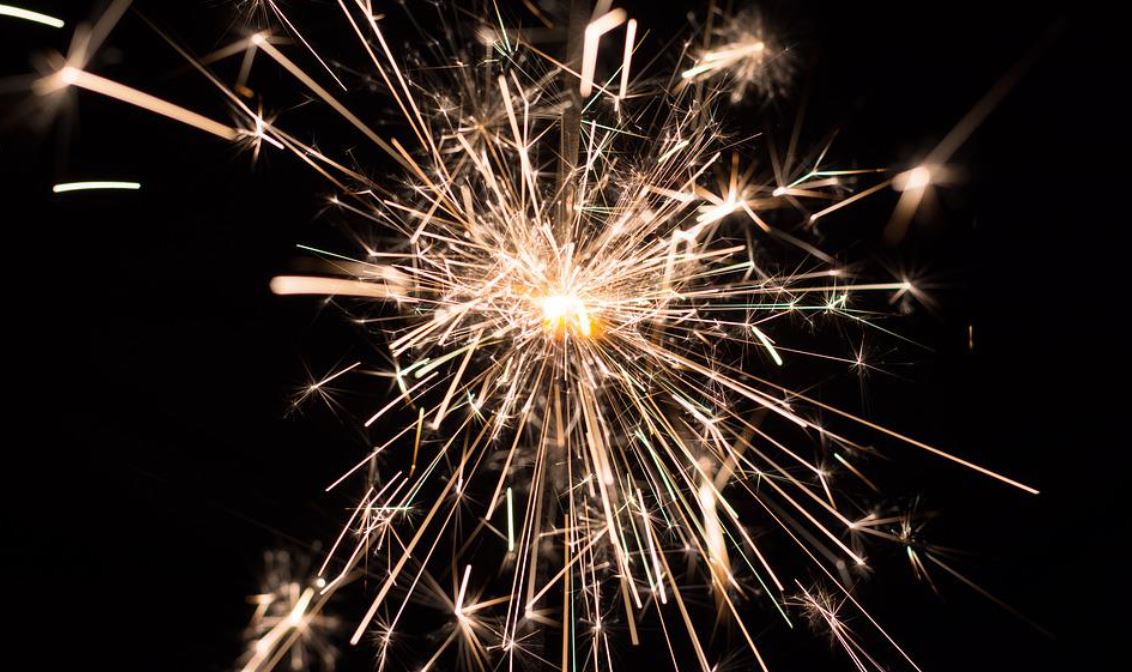 prskající prskavka